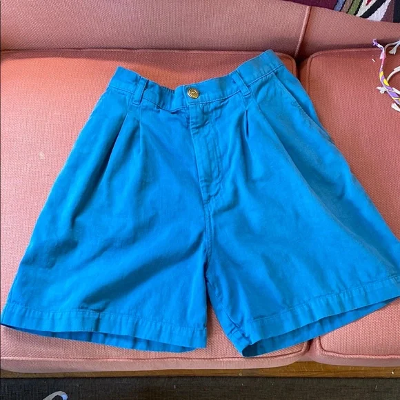 Big Bud Press blue trouser shorts - Picture 1 of 3